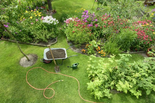 Flower Bed Construction in Largo