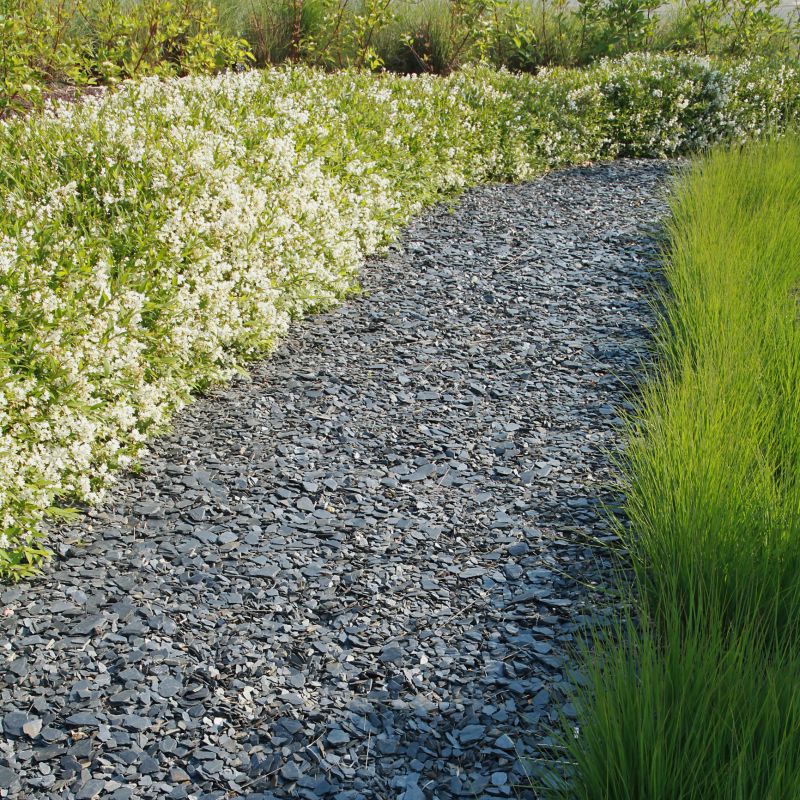 Landscape Gravel Installation